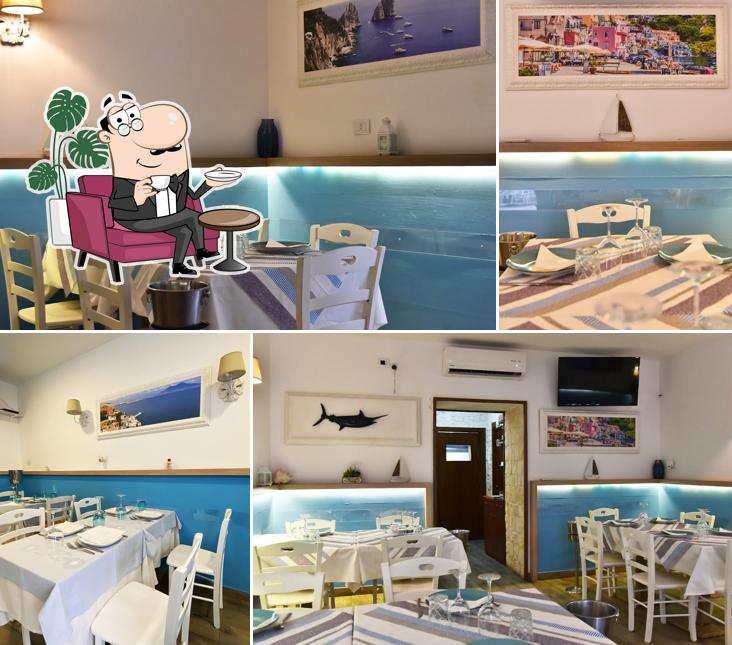 Gli interni di Sunshine Restaurant Passione e Tradizione