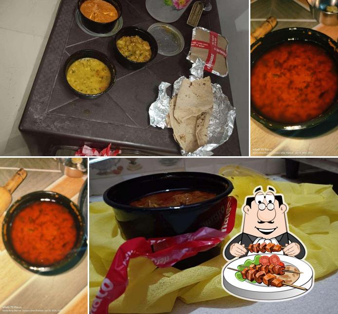 Food at UP 62 Restaurant