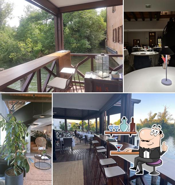 Gli interni di La Rosta