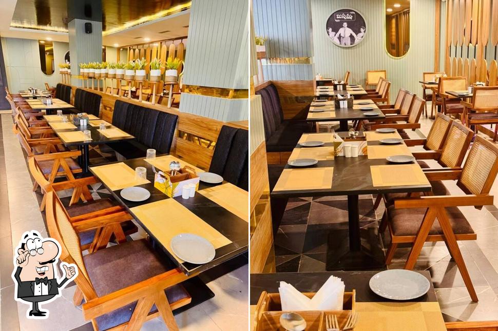 The interior of Missamma Family Restaurant