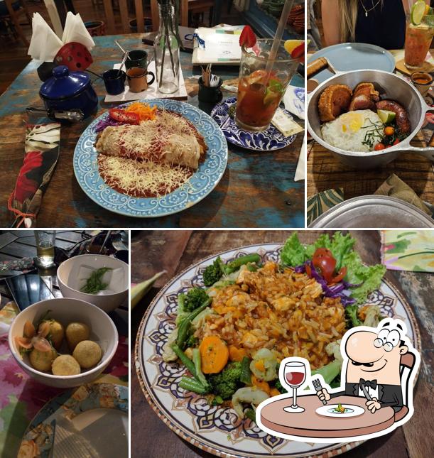 Comida em Empório com Arte