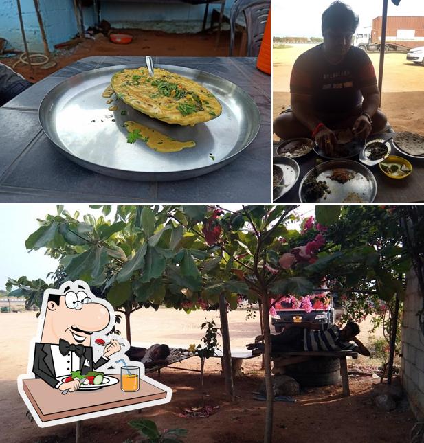 Food at Mahadev Hotel