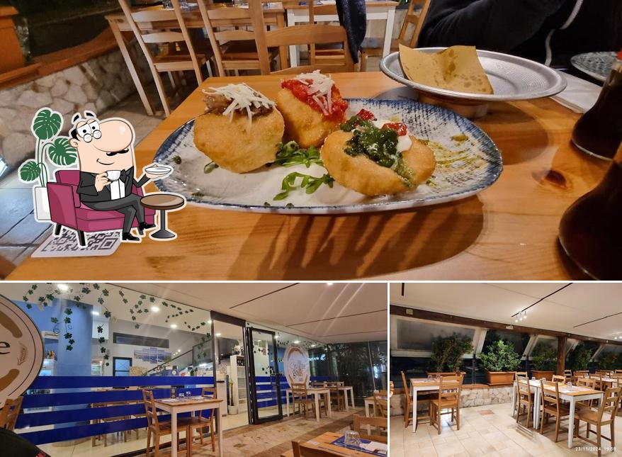 Gli interni di Pizzeria White Gold