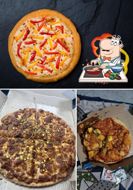 Chicken curry at Domino's pizza