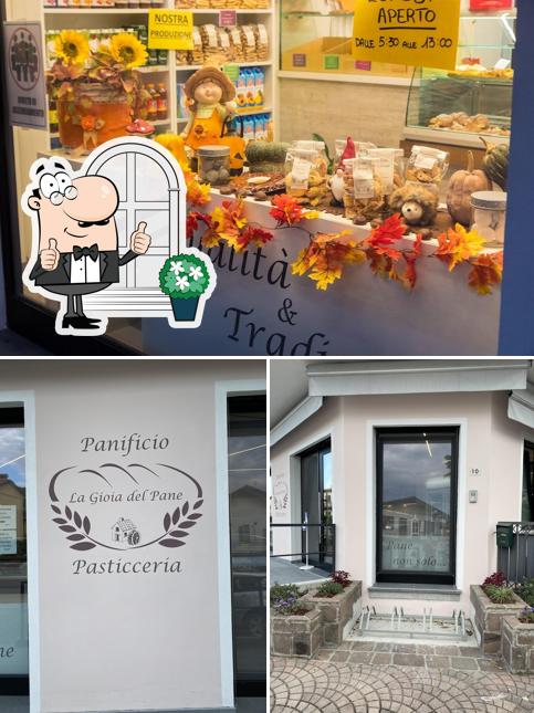 Gli esterni di Panificio pasticceria La gioia del Pane