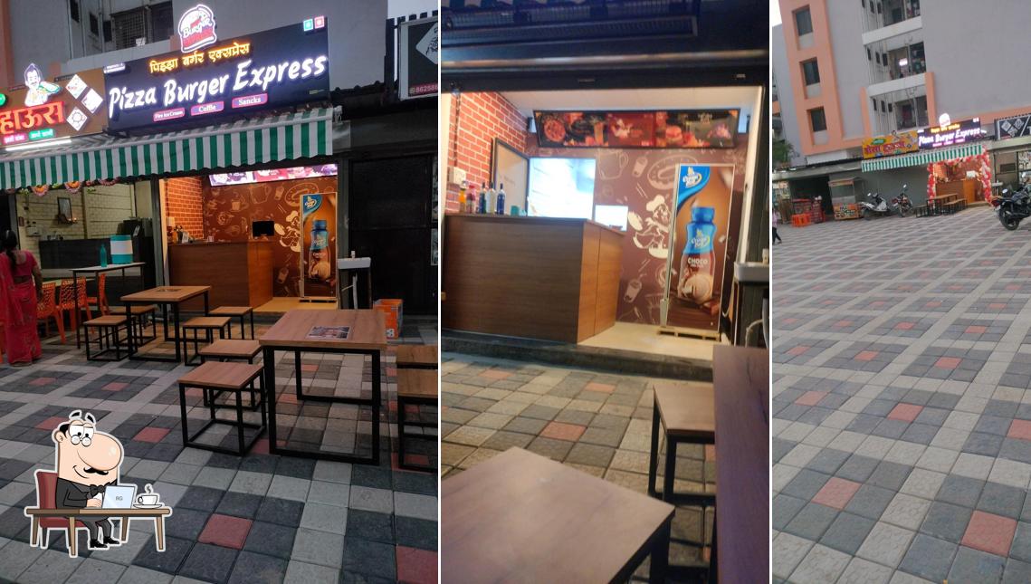 Check out how Pizza Burger Express shirur branch 3 looks inside