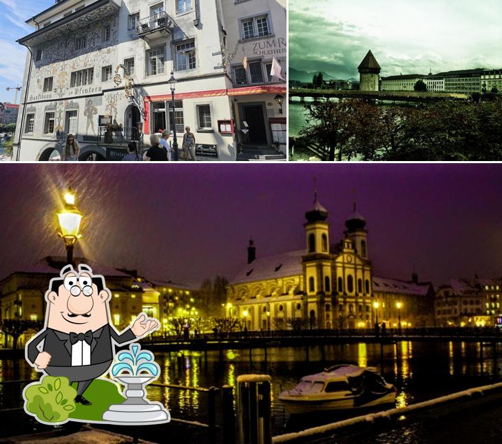 Gli esterni di Brasserie Bodu