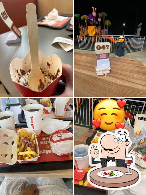 Guarda la foto che mostra la cibo e bevanda di Burger King