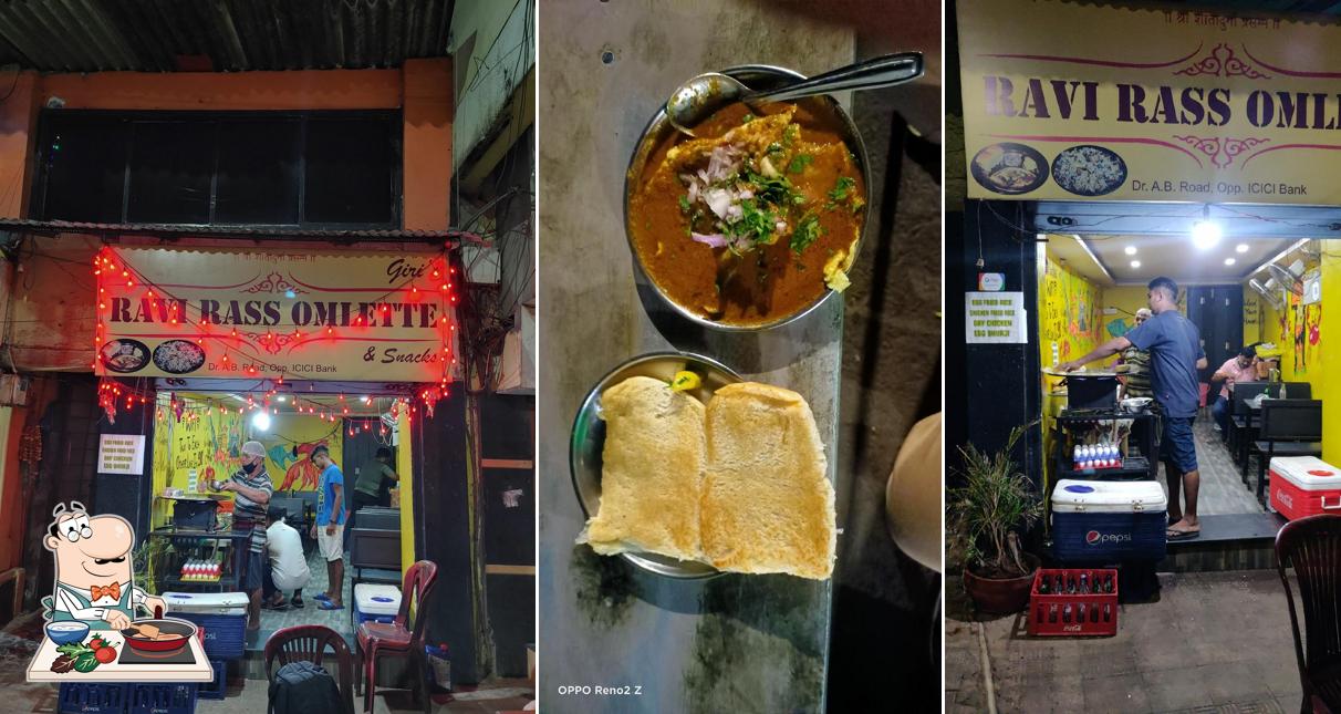 Chicken curry at Ravi Ross Omelette