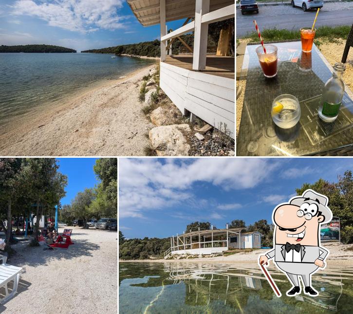Gli esterni di Beach bar Soline