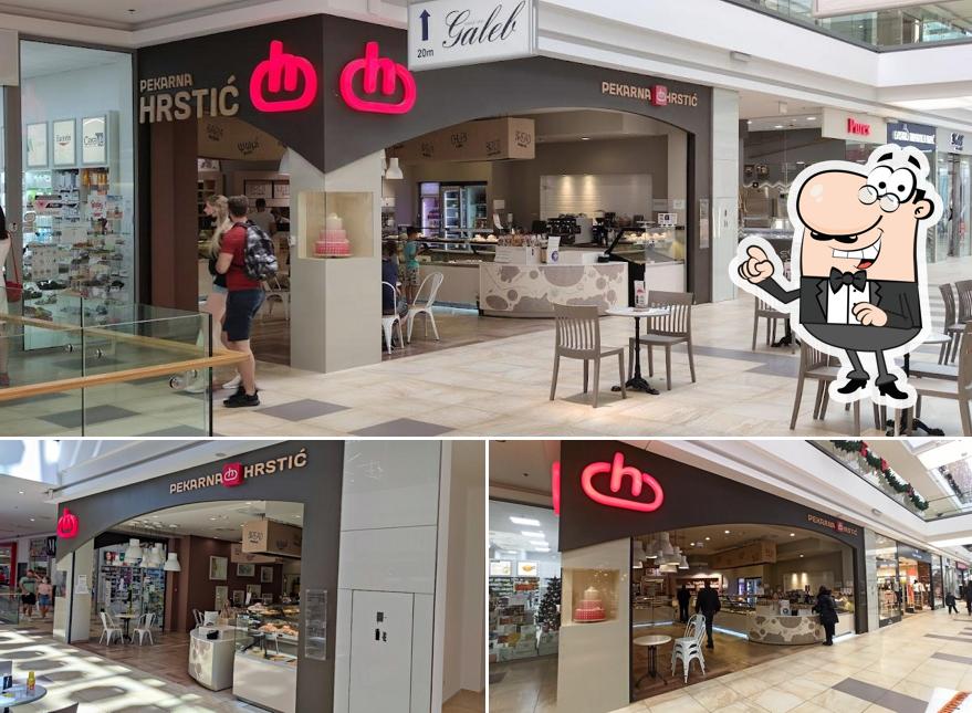 Gli interni di Hrstic Bakery