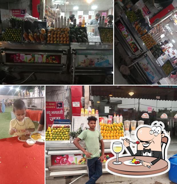 Food at Pardesi sweets and restaurant