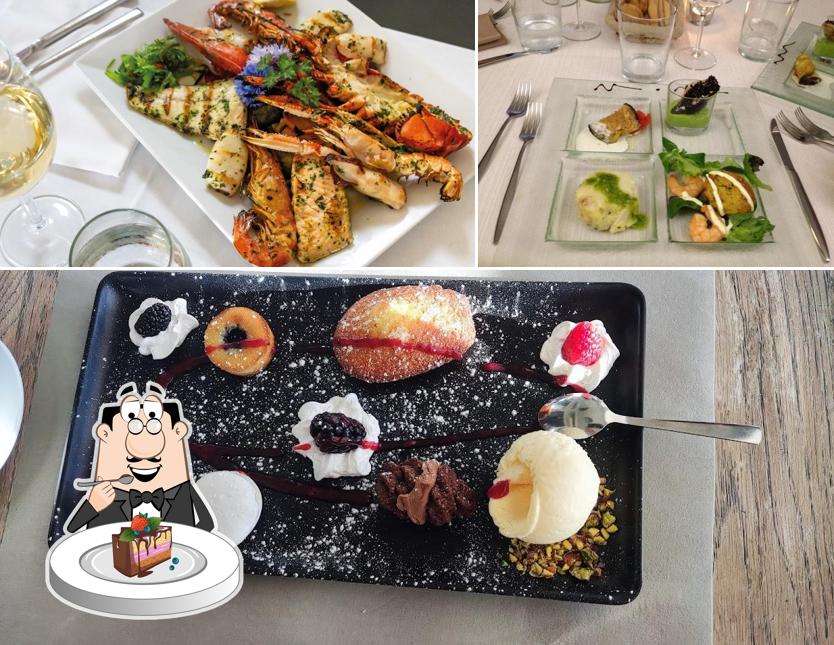 Torta al cioccolato al Ristorante Margunaira