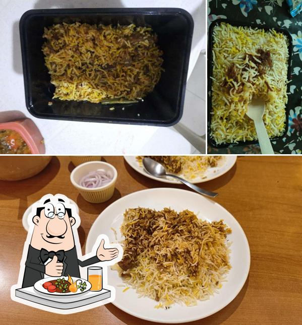Meals at Saffron Biryani