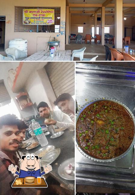 श्री बालाजी ढाबा & रेसटोरेंट्स is distinguished by food and interior