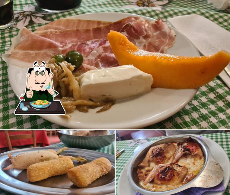 Cibo al Antica Trattoria Da Filomeno