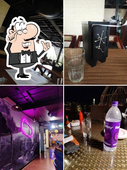 The interior of Mocha Café & Bar