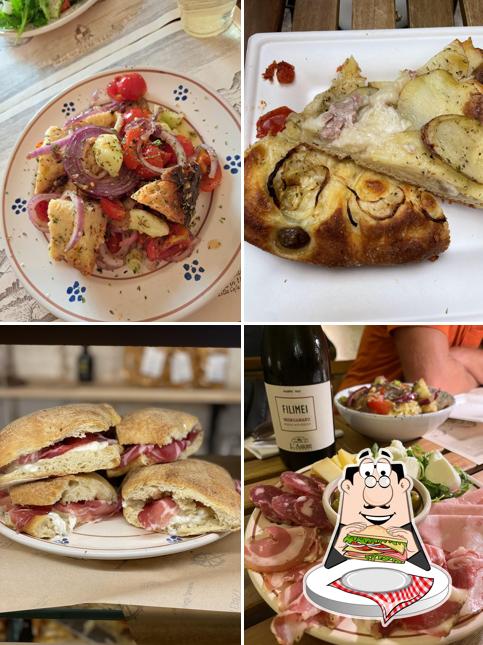 Club sandwich al Antico Forno Santa Caterina dal 1391