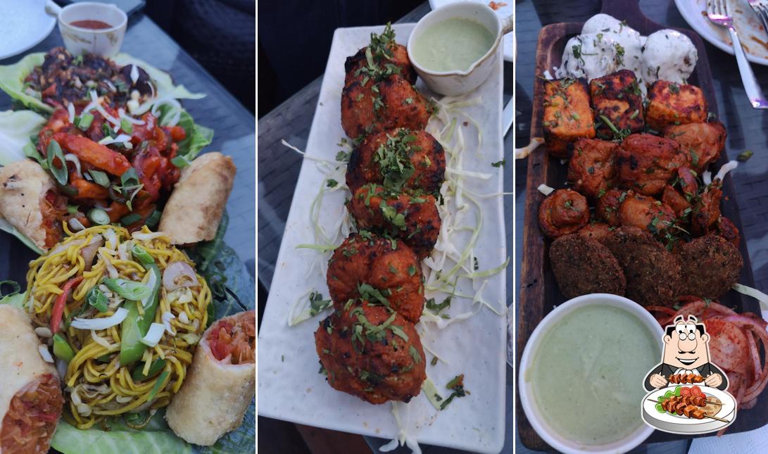 Food at Bagheera Cafe & Lounge