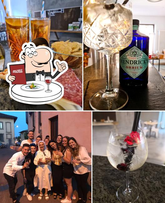 La cibo e bevanda del ristorante