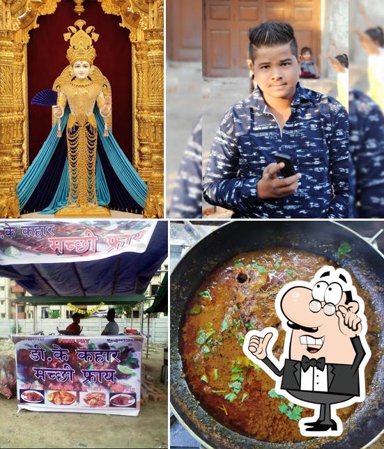 The interior of Dk Kahar Fish Fry