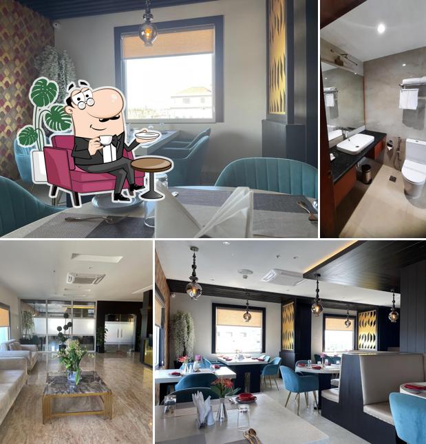 The interior of Hotel Nam Lau