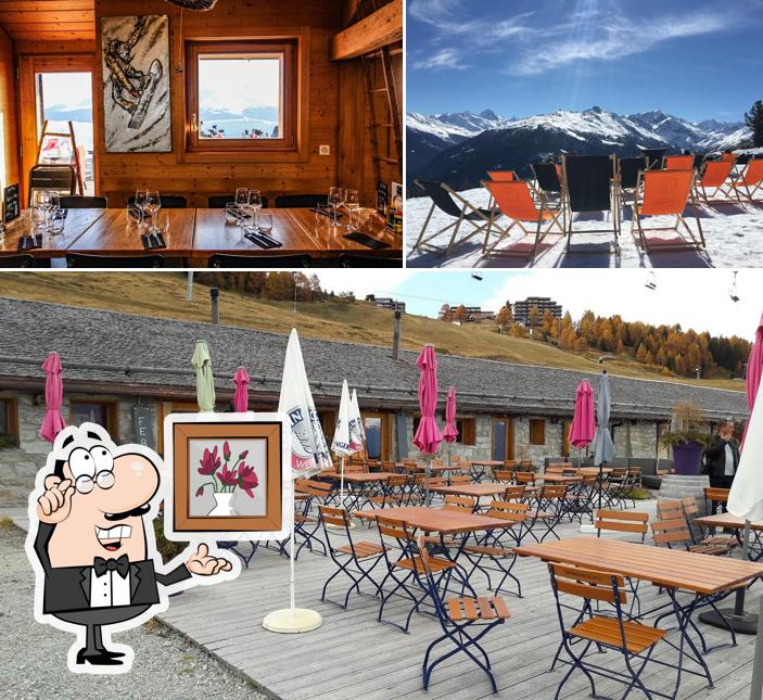 Gli interni di Restaurant L'Alpage