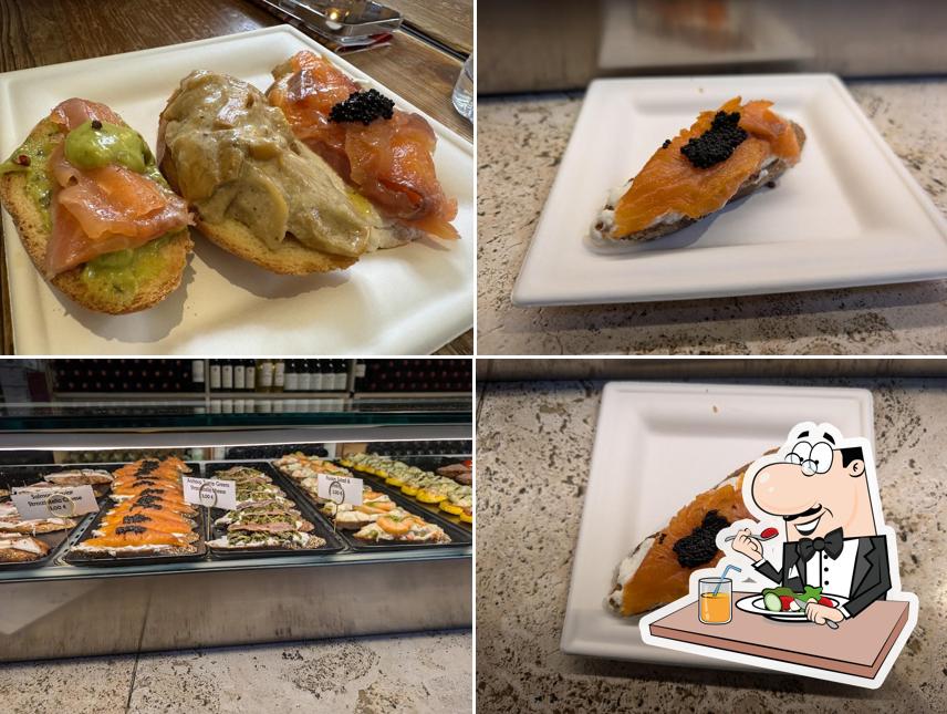 Platti al L'Enoteca Sandro Soltani Caffè Sant'Ambrogio