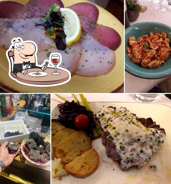 Cibo al Ristorante X Bacco
