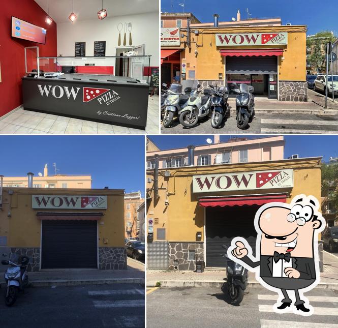 Gli interni di Wow Pizza in teglia