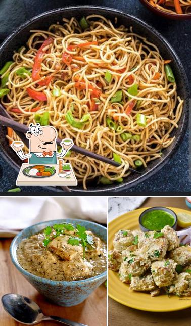 Food at Zaika restaurant