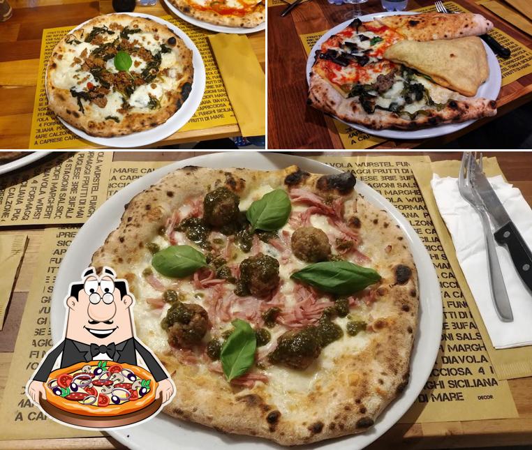 Scegli una pizza a Pizzeria Bella’Mbriana