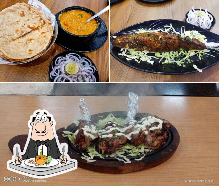 Food at Khan baba
