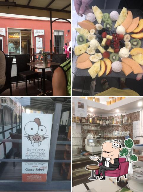 Gli interni di Note di cioccolato