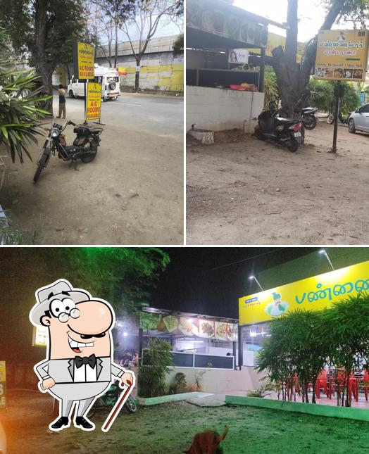Check out how Pannaiyar Restaurant looks outside