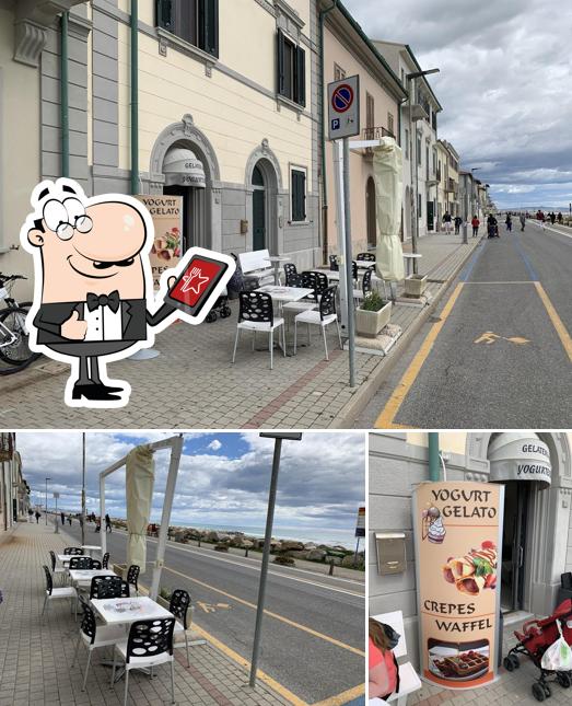 Gli esterni di Gelateria Victoria