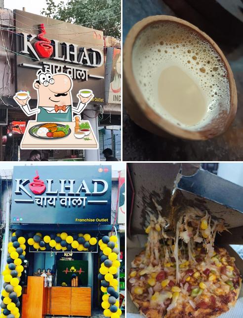 Food at Kulhad chai wala