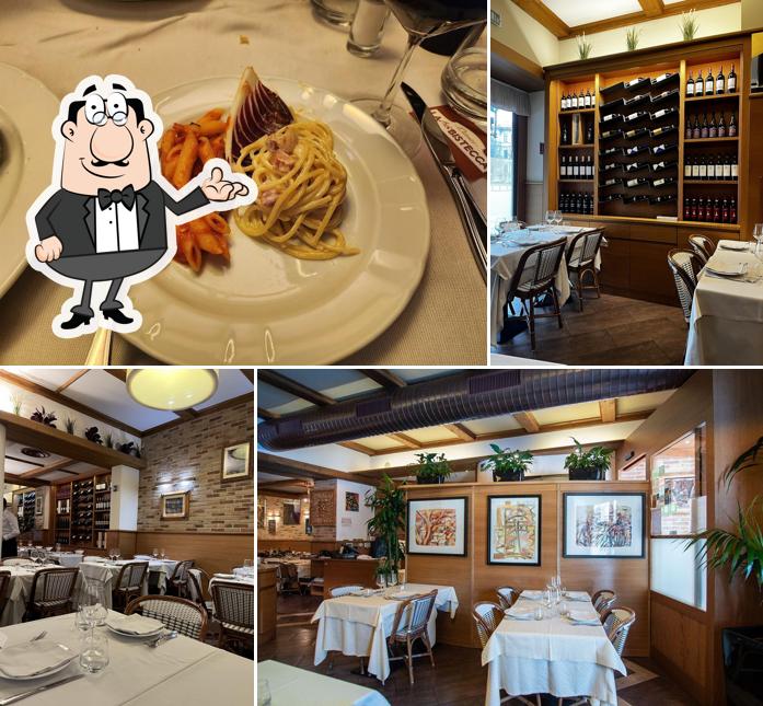 Dai un'occhiata agli interni di Osteria Bis Bistecca