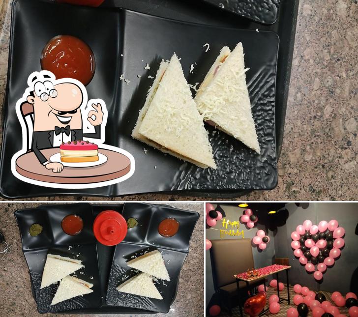 Cheesecake at Rajdhani Cafe