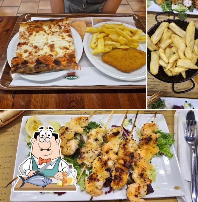 Salmone grigliato al Toro Seduto Saloon