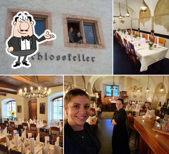 Gli interni di Schlosskeller