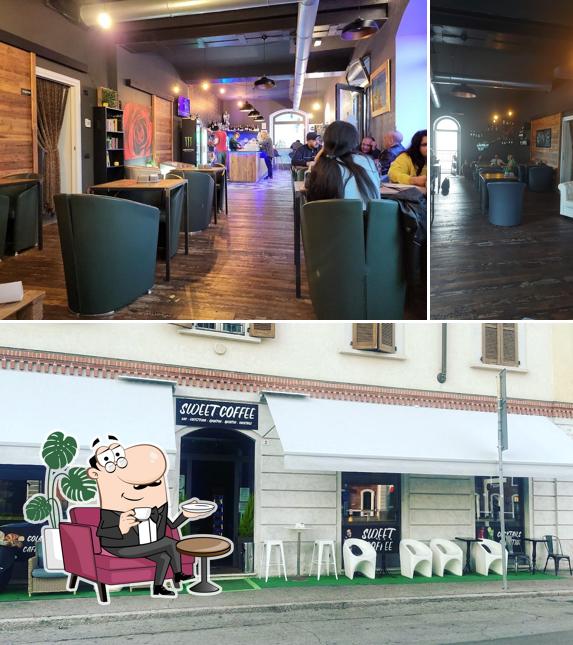 Dai un'occhiata agli interni di Sweet coffee