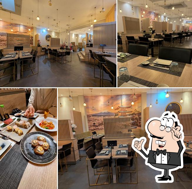 Gli interni di Yako Asian Fusion