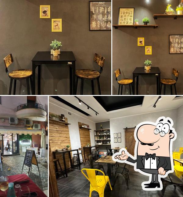 Gli interni di Amaro coffee&drink