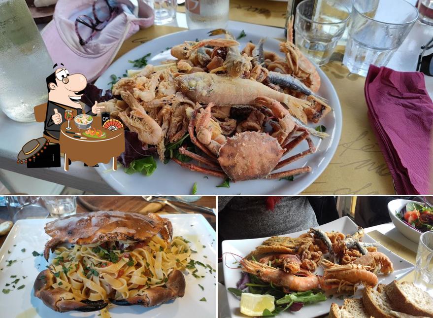 Cibo al Cafè De Mar