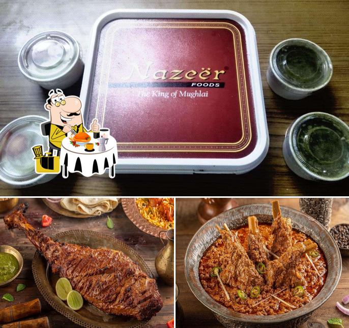 The restaurant's food and beverage