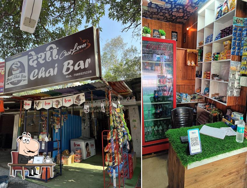 Check out how Desi chai baar looks inside