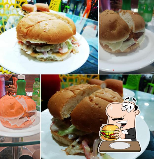 Get a burger at Grill n chill