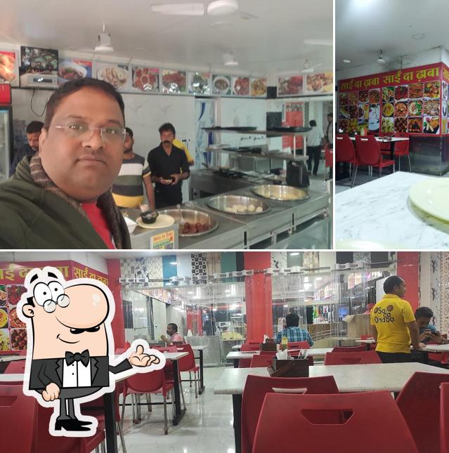 The interior of Sai Da Dhaba