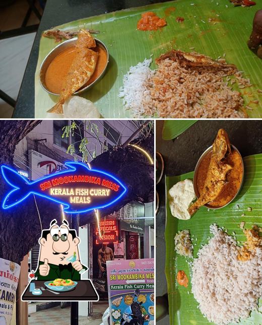 The restaurant's food and exterior